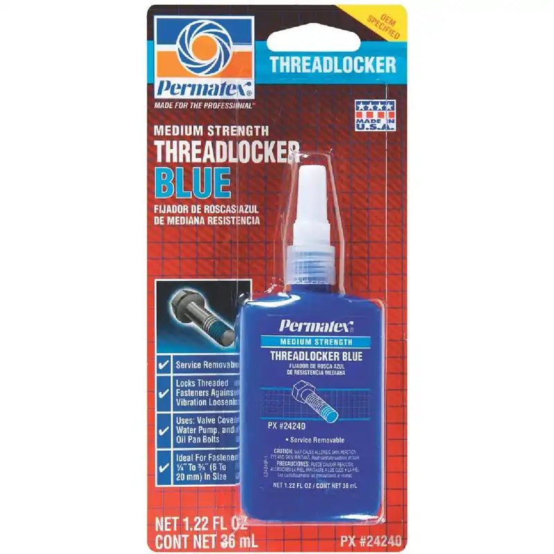 Permatex 24240 Medium Strength Threadlocker 1.22 Oz