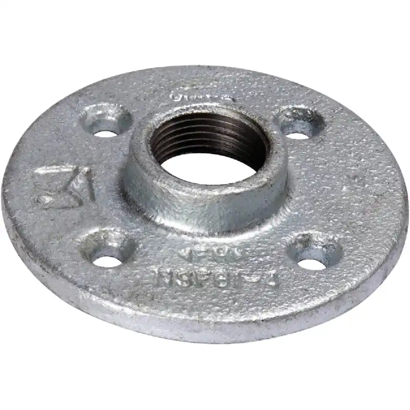 Southland 511-608BG MUE511-608BG 2 In. Malleable Iron Galvanized Floor Flange