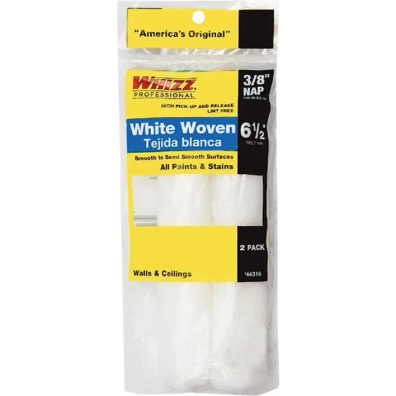 Whizz 44316 Roller Cover 6-1/2 In. x 3/8 In. 2-Pack