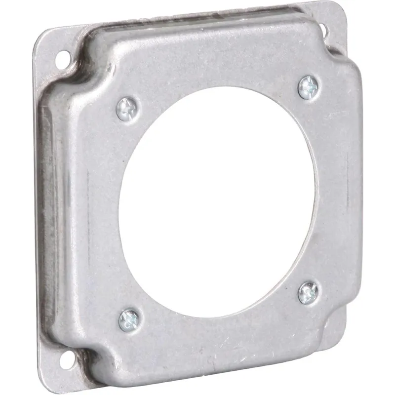 Southwire G1954-UPC Receptacle 2.465 In. Dia. 4 In. x 4 In. Square Device Cover