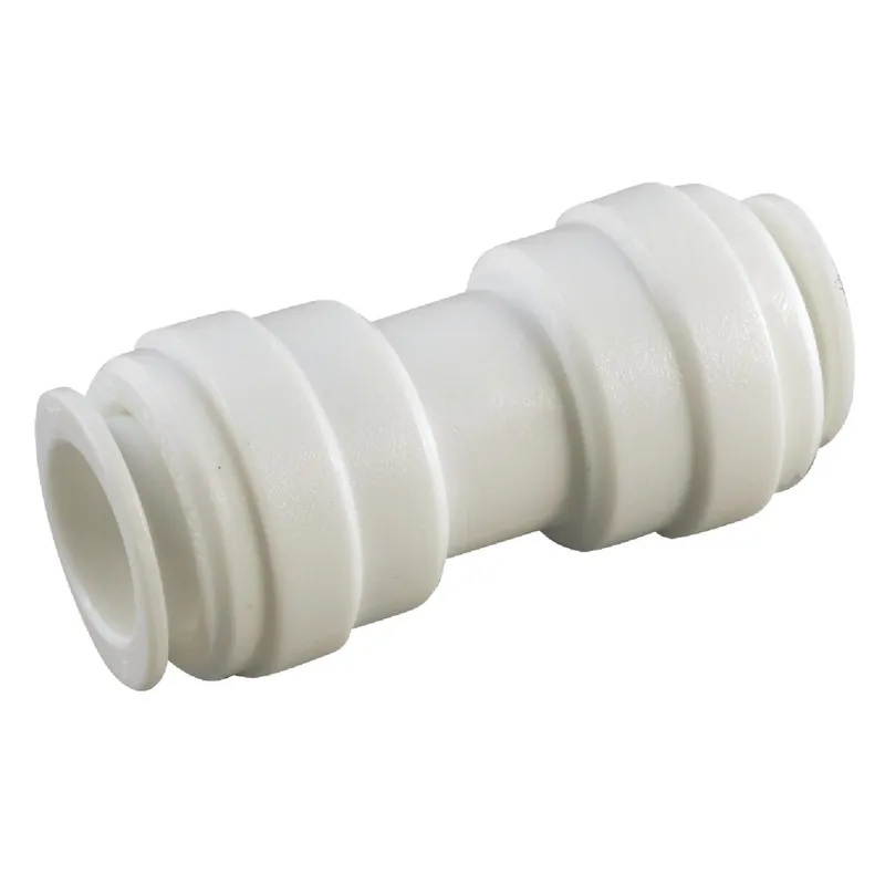 Anderson Metals 53062-10 Push-In Plastic Coupling 5/8 In. x 5/8 In.