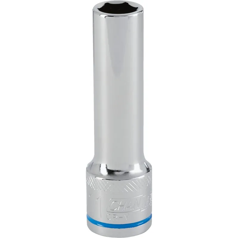 Channellock 351050 1/2 In. Drive 11 mm 6-Point Deep Metric Socket