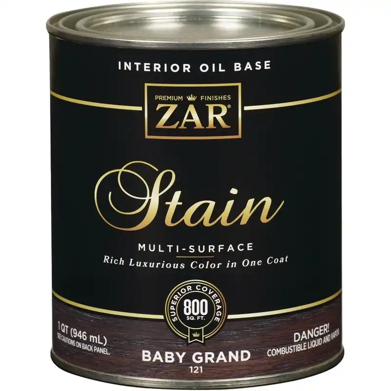 ZAR 12112 Oil-Based Wood Stain Baby Grand 1 Qt. Replacement MPN