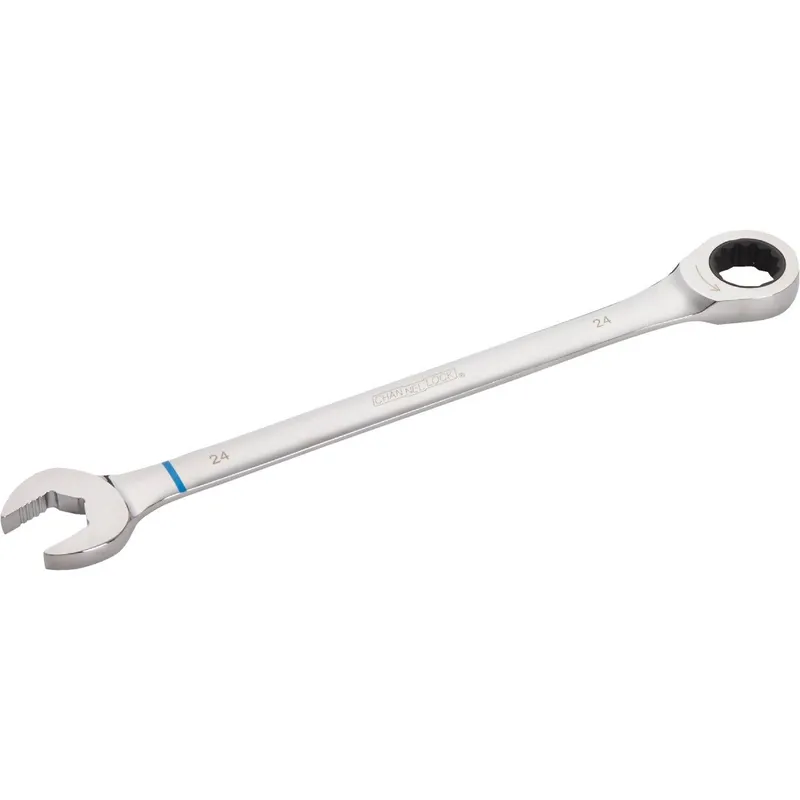 Channellock 302954 Metric 24 mm 12-Point Ratcheting Combination Wrench