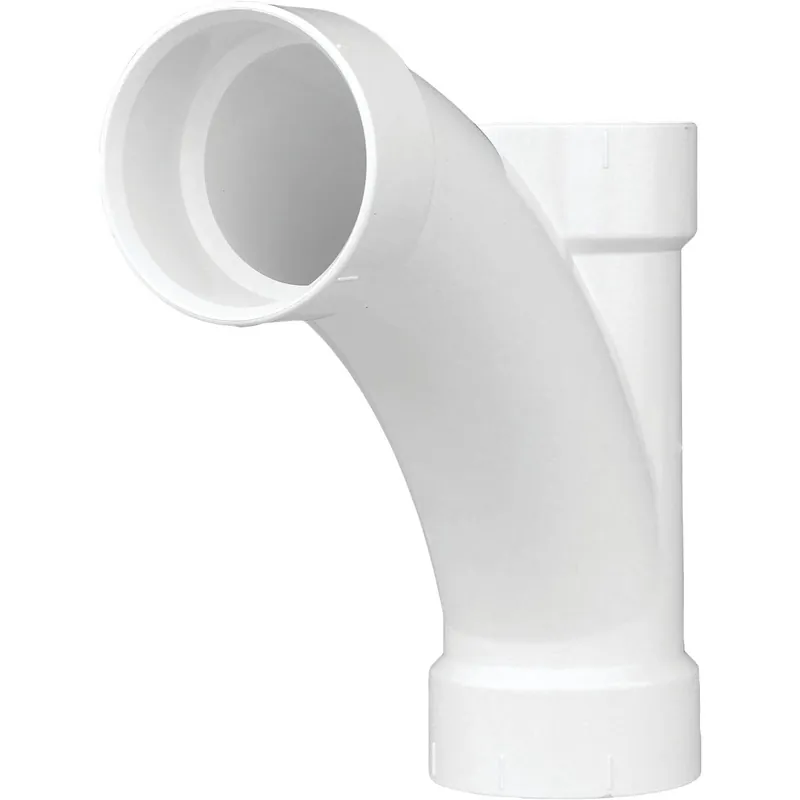 Charlotte Pipe PVC005011000HA Tee-Wye DWV PVC Tee