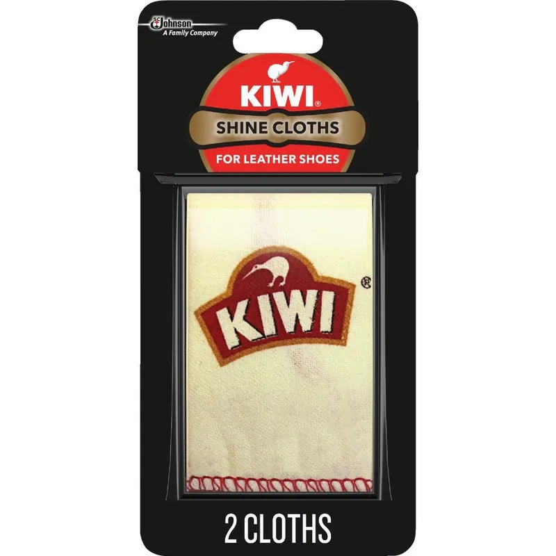 Kiwi 308 Flannel Shoe Shine Cloth (2-Pack)