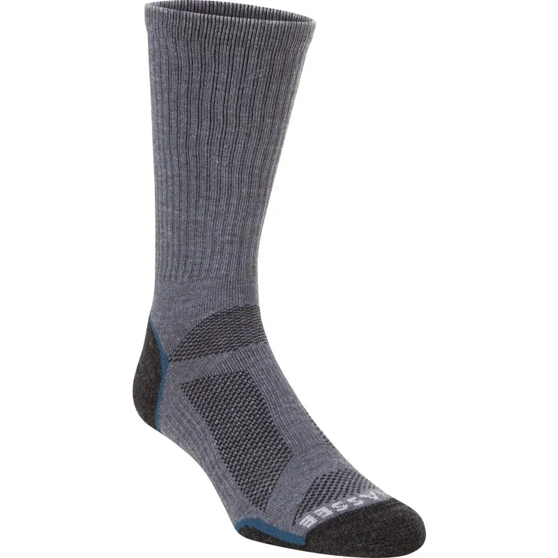 Hiwassee 72921 Medium Charcoal/Blue Light Tech Crew Sock