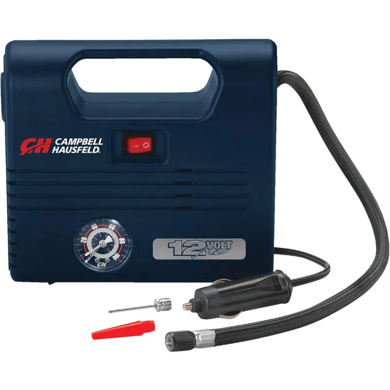 Campbell Hausfeld AF010700 Portable Electric Inflator 12-Volt 100 psi
