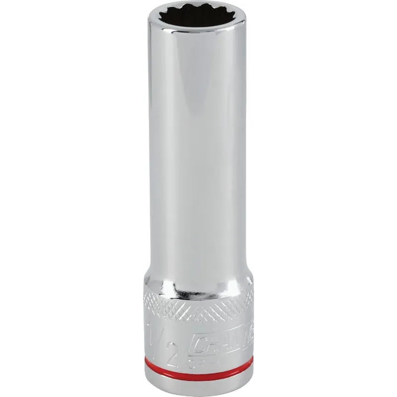 Channellock 327211 1/2 In. Drive 1/2 In. 12-Point Deep Standard Socket