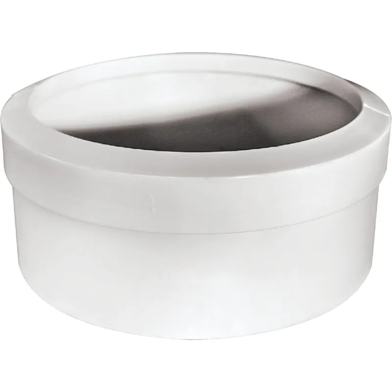IPEX 414246BC Canplas 4 In. CI SPG x 4 In. OD PVC Sewer and Drain Adapter