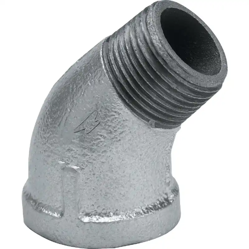 Anvil 8700128658 1-1/4 In. 45 Deg. Street Galvanized Elbow