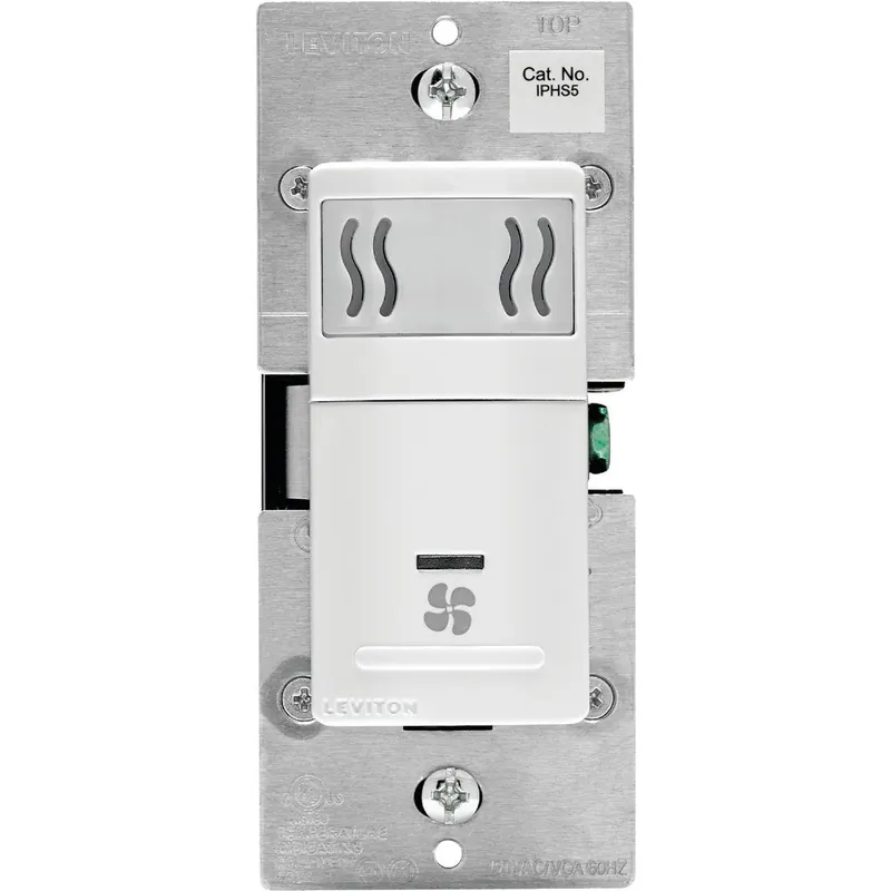 Leviton R02-DHS05-1LM White 120VAC Humidity Sensor