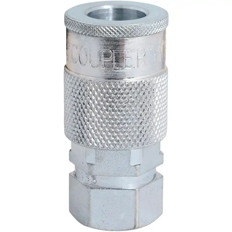 Milton S-1833 H-Style Brass Coupler 1/4 In. FPT