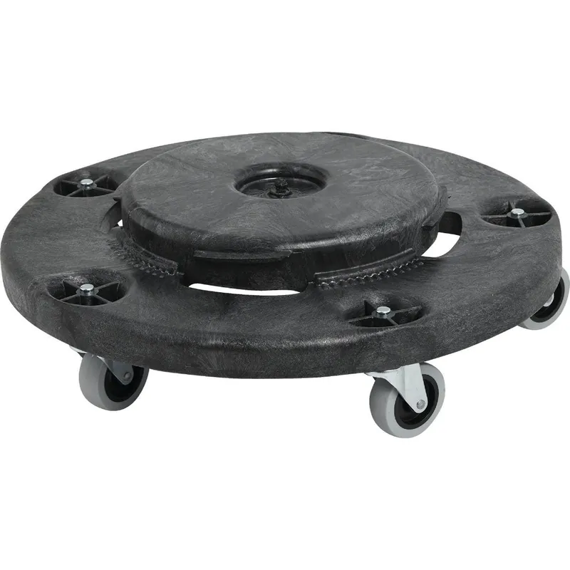 Rubbermaid FG264020BLA Commercial Brute Trash Can Dolly