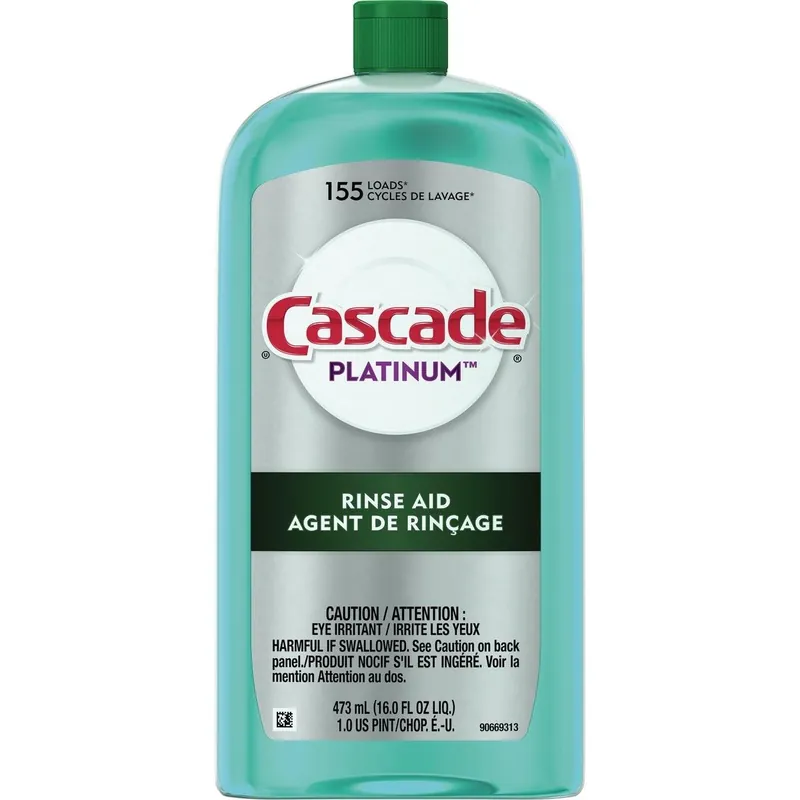 Cascade 89646 Dishwasher Rinse Aid and Drying Agent