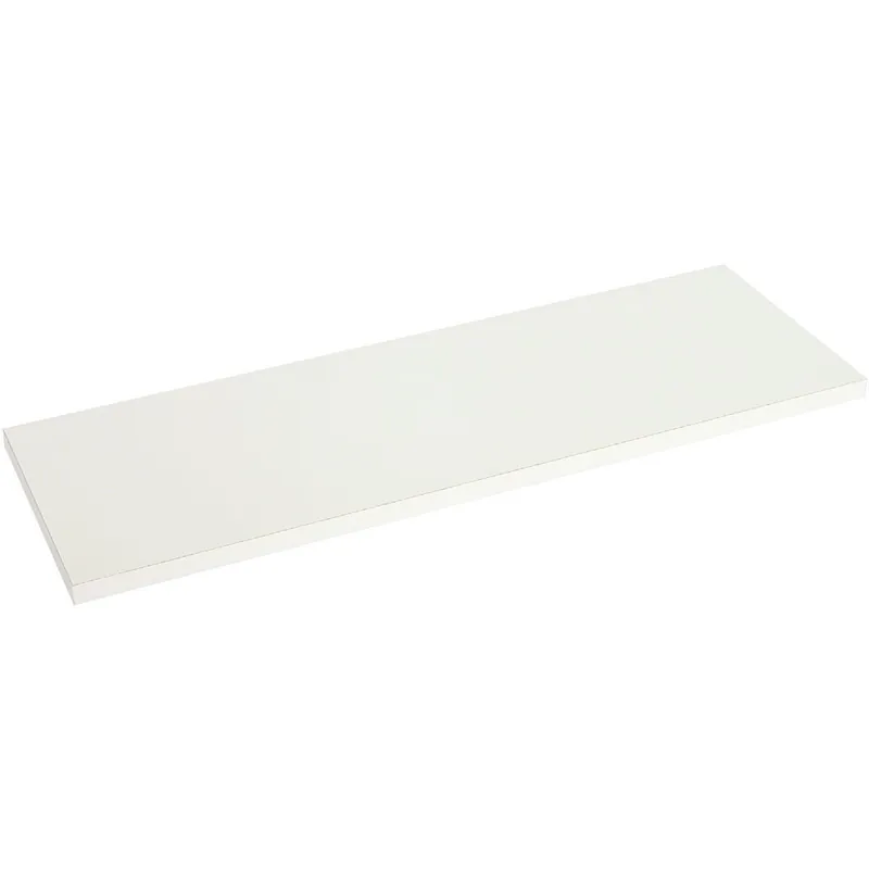 Knape & Vogt 1980WH12X72 12 In. x 72 In. White All-Purpose Shelf