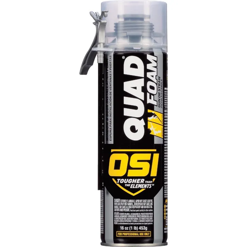 OSI 2629456 Quad Foam 16 Oz. Dual Window & Door Foam Sealant