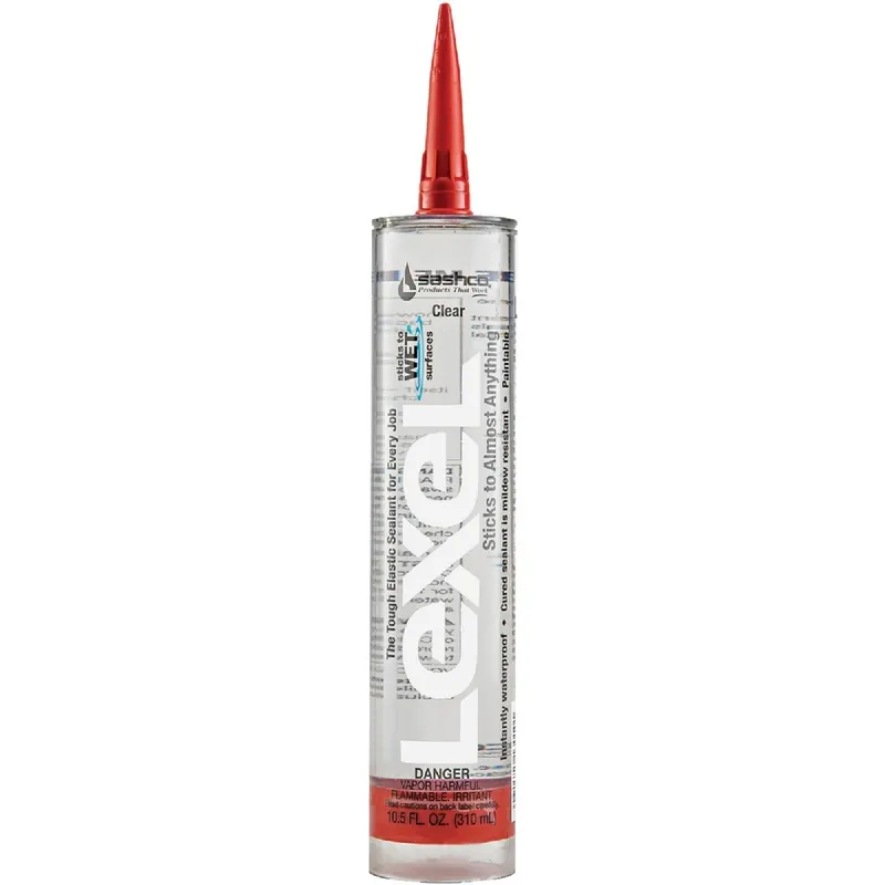 Sashco 13010 Lexel 10.5 Oz. Caulk Polymer Sealant, Clear