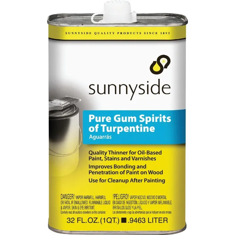 Sunnyside 87032S 1 Quart Pure Gum Spirits Turpentine