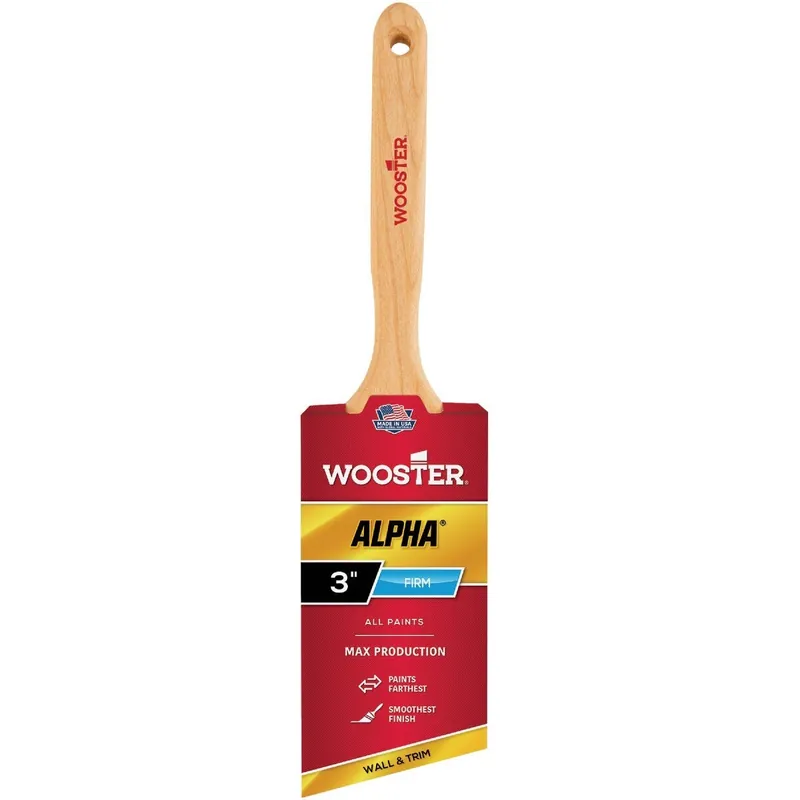 Wooster Brush 4231-3 Wooster Alpha 3 In. Angle Sash Paint Brush