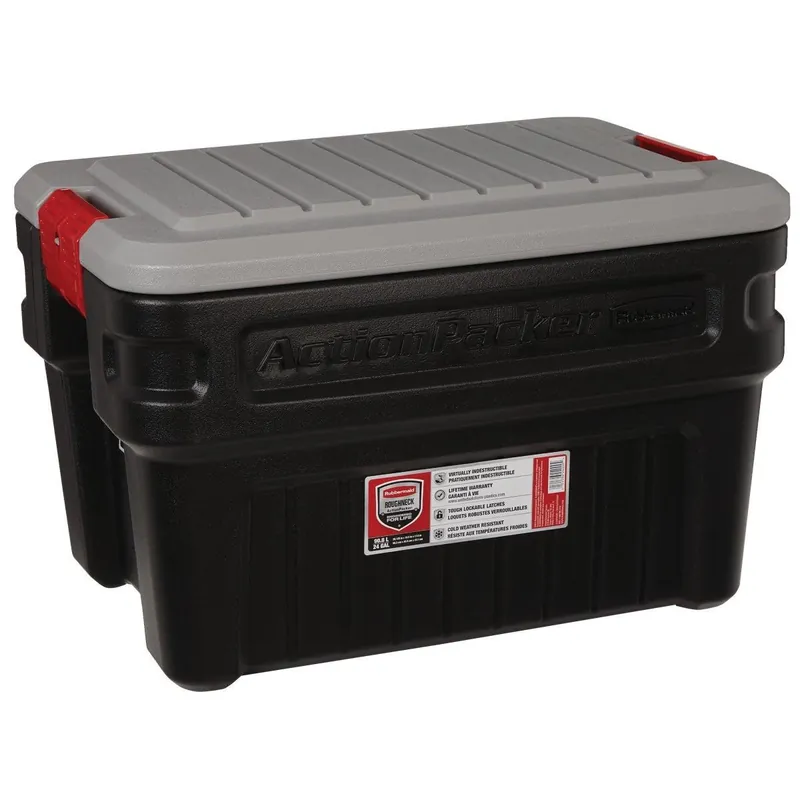 Rubbermaid RMAP240000 ActionPacker Tote 24 Gal.