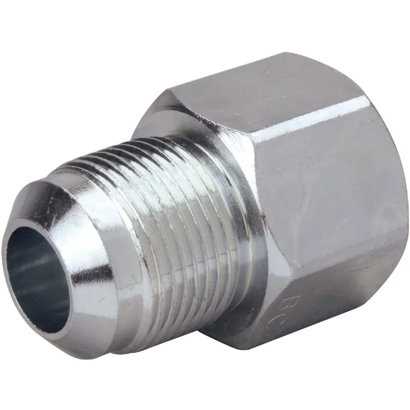 Dormont 90-3042R 5/8 In. OD Flare x 3/4 In. FIP Zinc-Plated Carbon Steel Adapter Gas Fitting