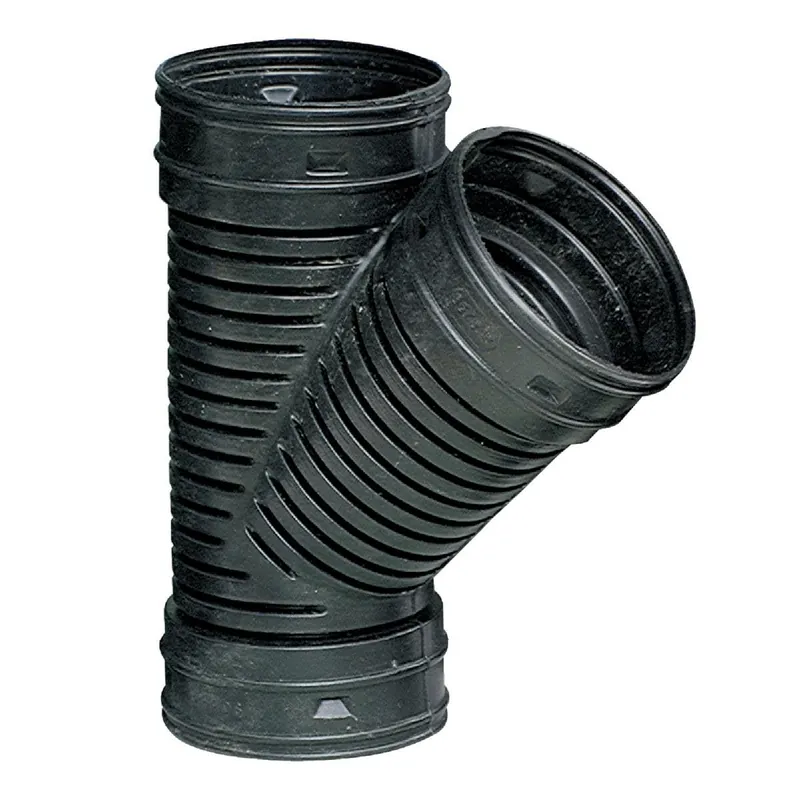 Advanced Drainage Systems 0322AA 3 In. Plastic Corrugated Wye