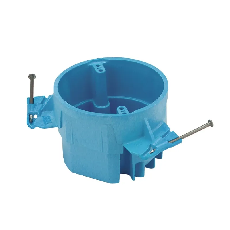 ABB BH525A-UPC Carlon SuperBlue 50 Lb. Rating Nail On Thermoplastic Molded Ceiling Box