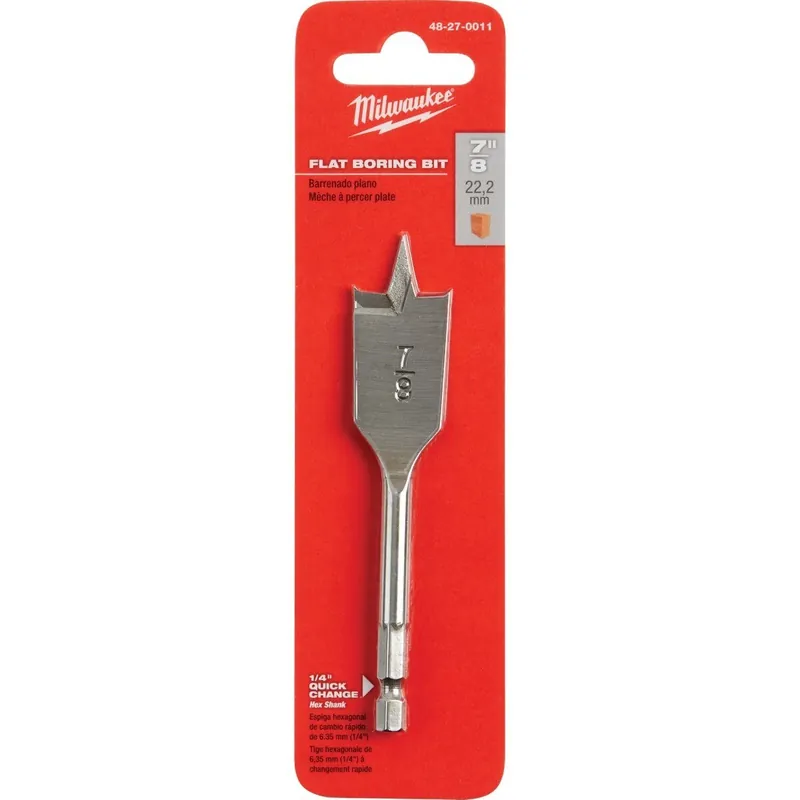 Milwaukee 48-27-0011 Spade Bit 7/8 In. x 4-1/2 In.