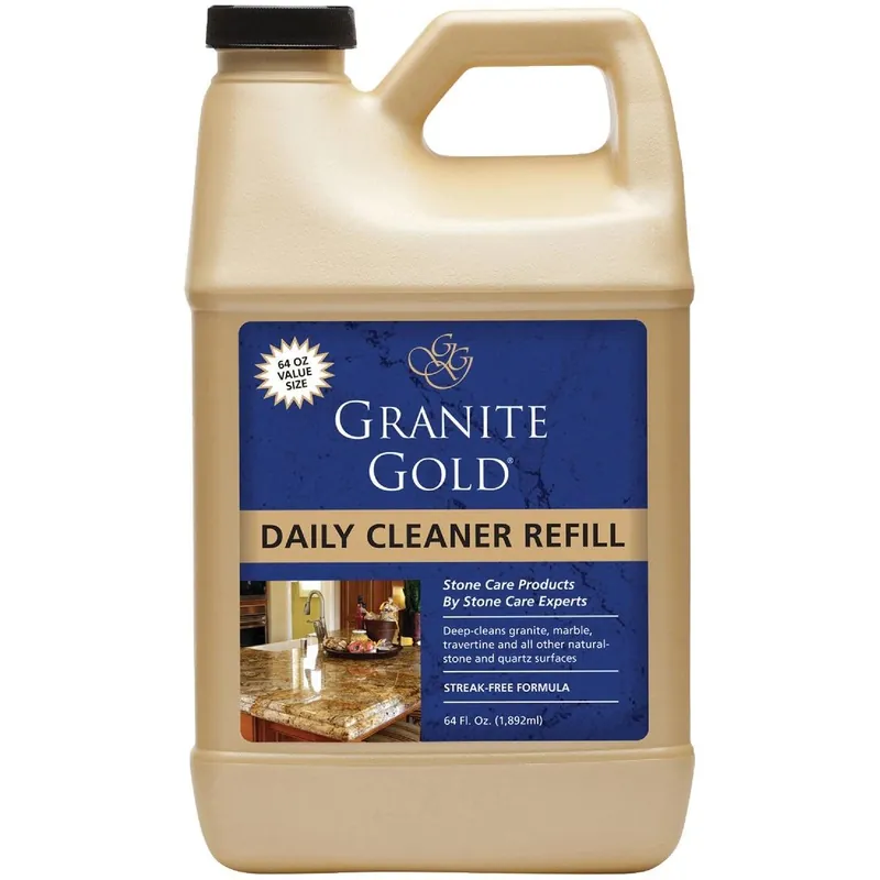 Granite Gold GG0040 Refill Daily Granite Cleaner 64 Oz.