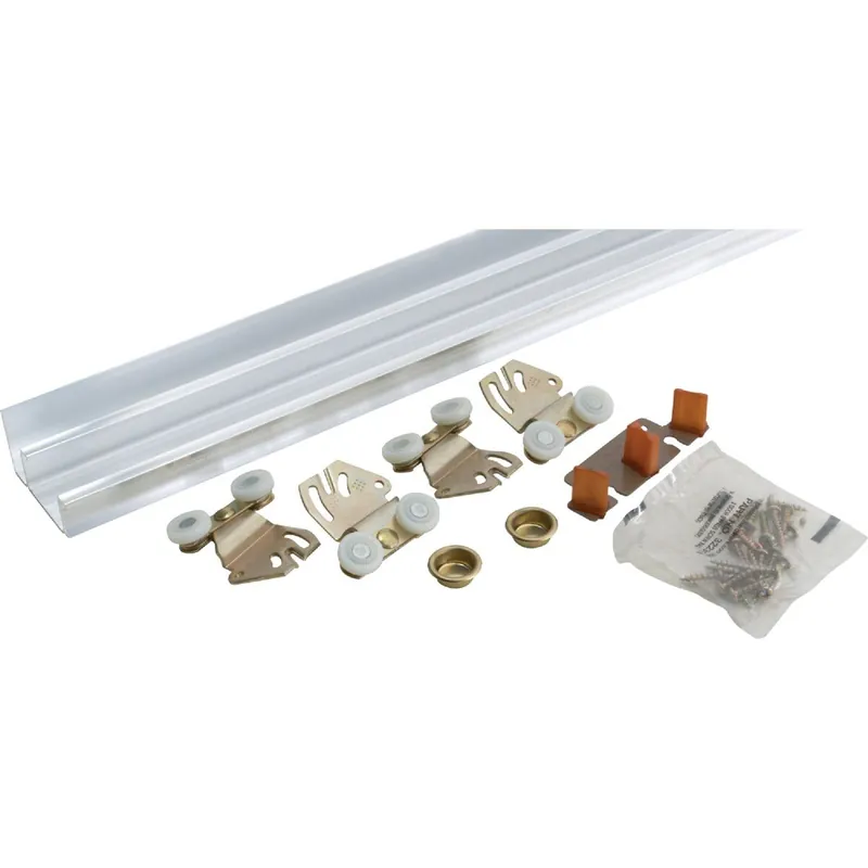 Johnson Hardware 2200F482 Sliding Door Hardware 48 In. Double Wheel