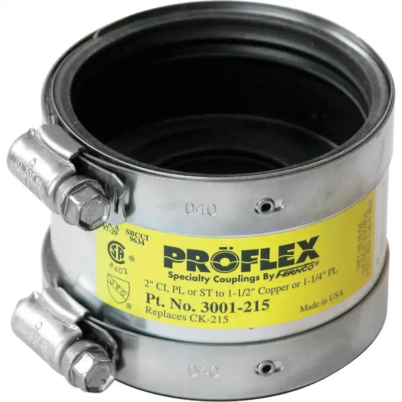 ProFlex P3001-150 PVC Shielded Coupling 1-1/2 In. x 1-1/2 In.