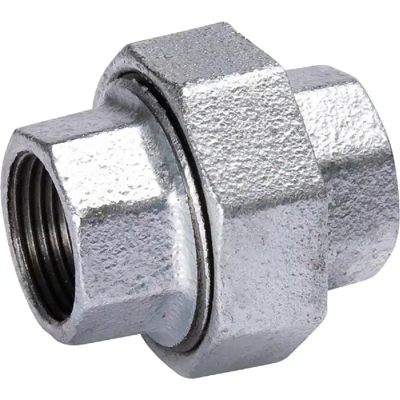 Southland 511-702HN Malleable Iron Galvanized Union 3/8 In. x 3/8 In. FPT