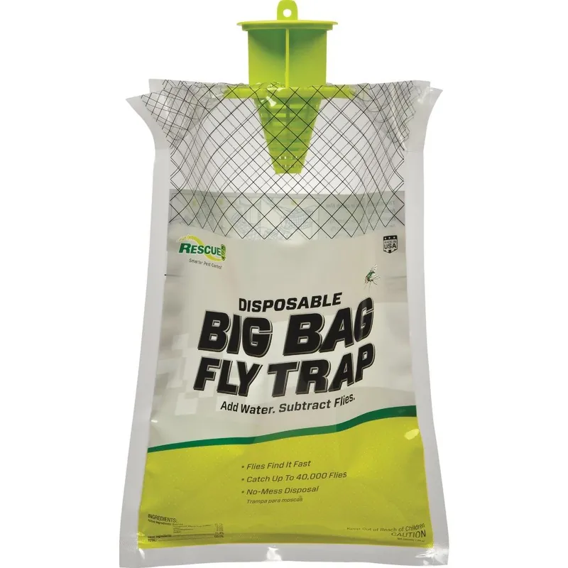 Rescue BFTD-DB12 Big Bag Disposable Outdoor Fly Trap