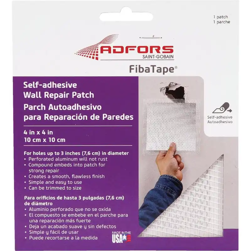 FibaTape FDW6836-U Wall & Ceiling Self-Adhesive Drywall Patch