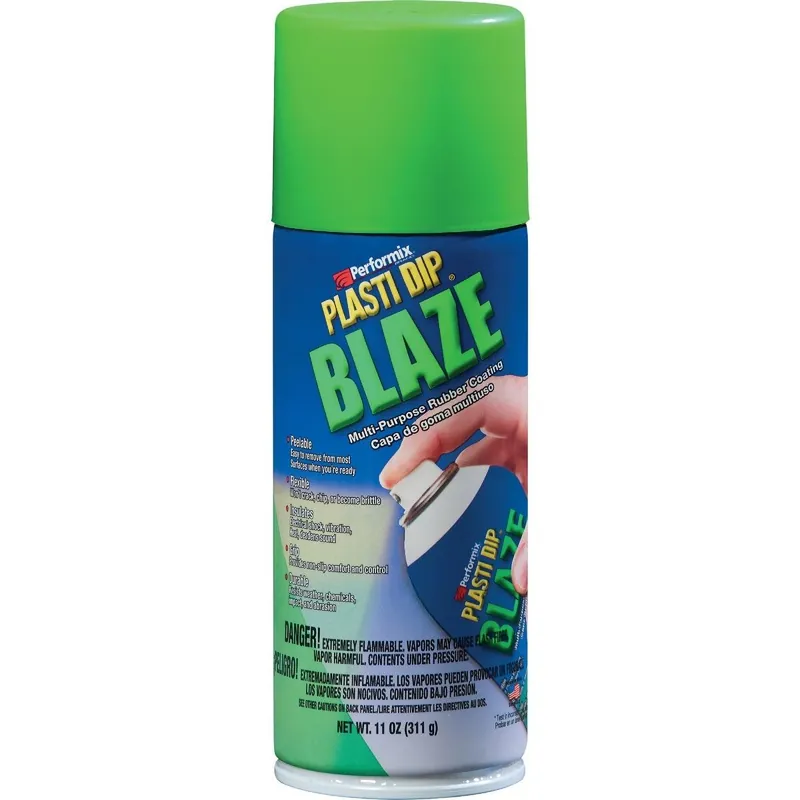 Performix 11224-6 Green Blaze Rubber Coating Spray Paint