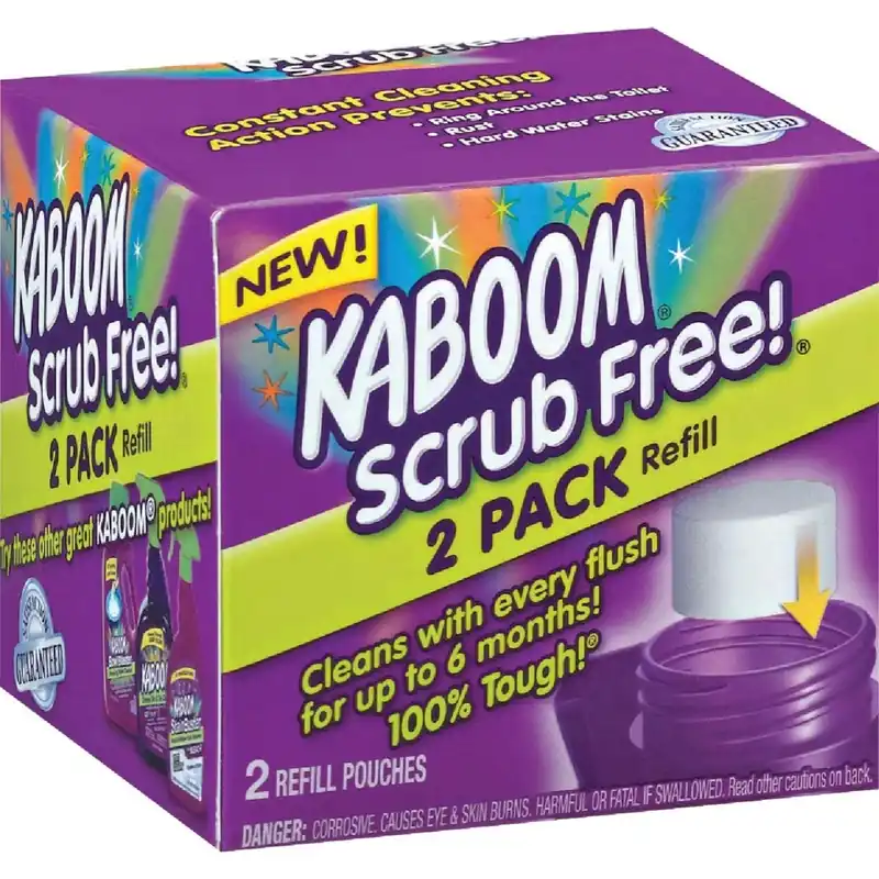Kaboom 35261 Scrub Free Toilet Cleaner Refill (2-Pack)