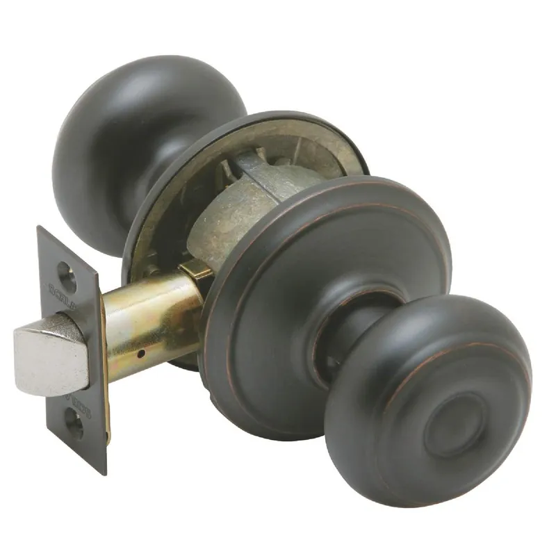 Schlage F10GEO716 Georgian Aged Bronze Hall & Closet Door Knob