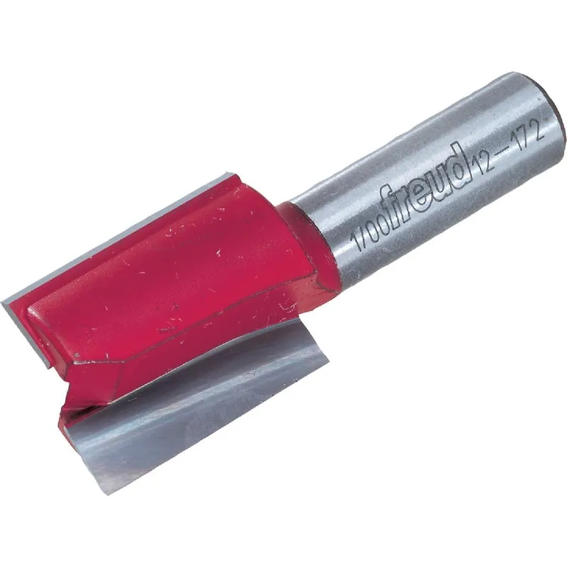 Freud 12-172 Carbide Tip 1 In. Double Flute Straight Bit