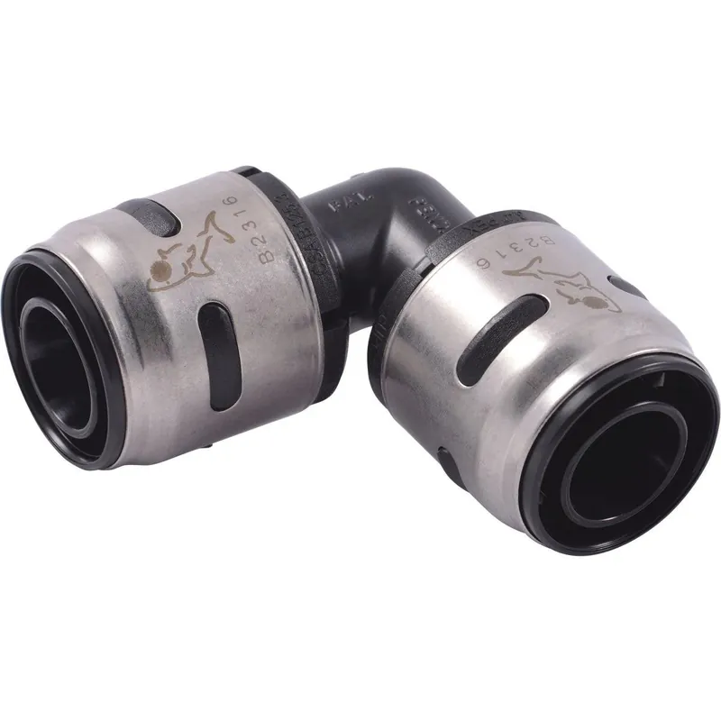 SharkBite K256A EvoPex 3/4 In. x 3/4 In. 90 Deg. Push-to-Connect Plastic Elbow