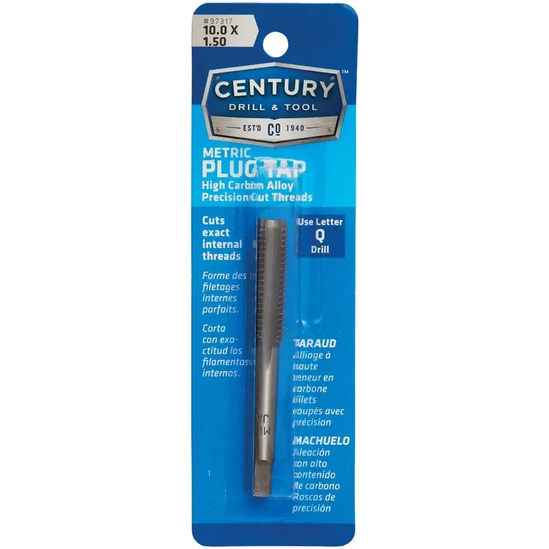 Century Drill Tool 97317 Carbon Steel Metric Tap