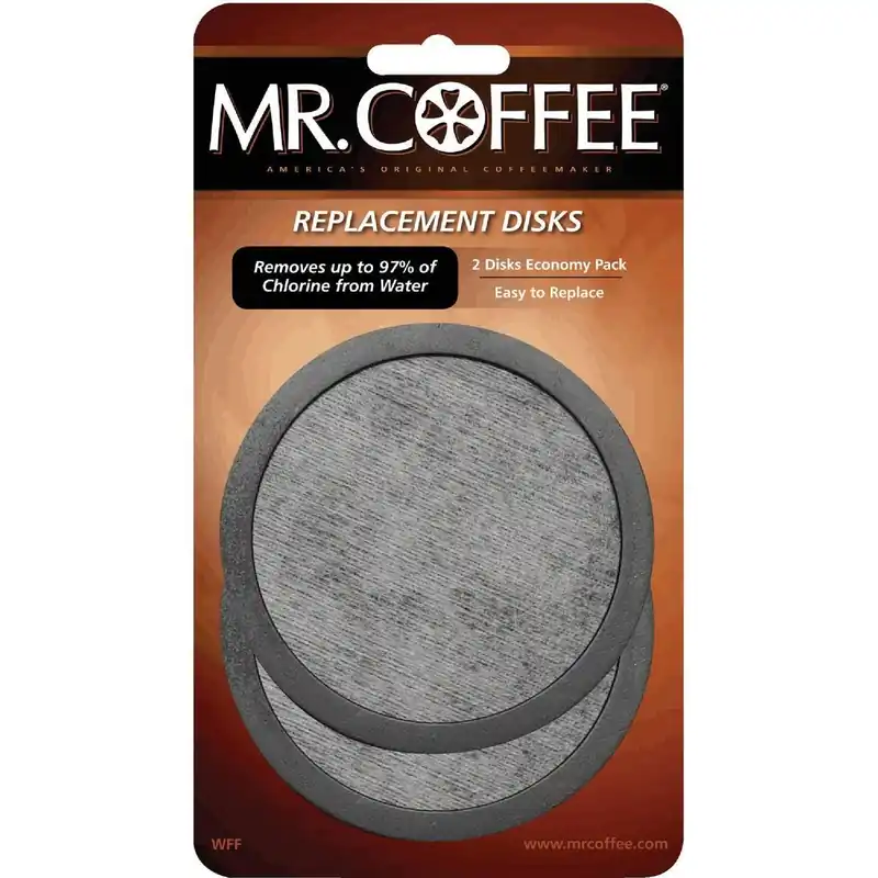 Mr Coffee WFFPDQ10FS Replacement Water Filter Disc (2-Pack)