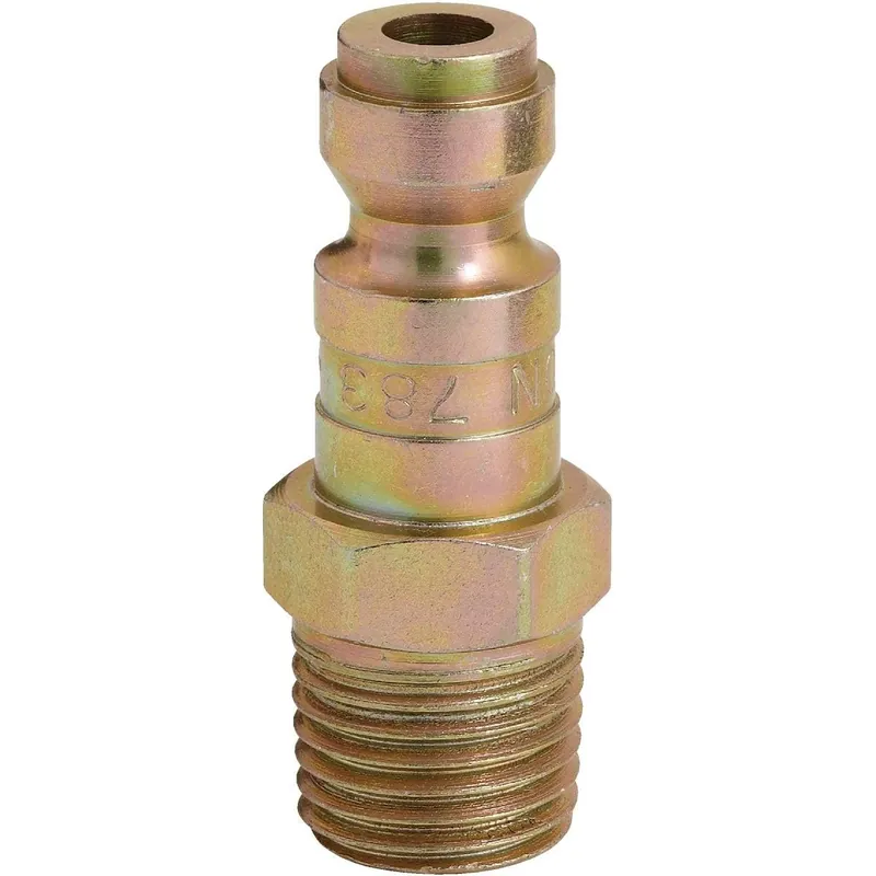 Milton S-783 1/4 In. FMPT Steel-Plated T-Style Plug