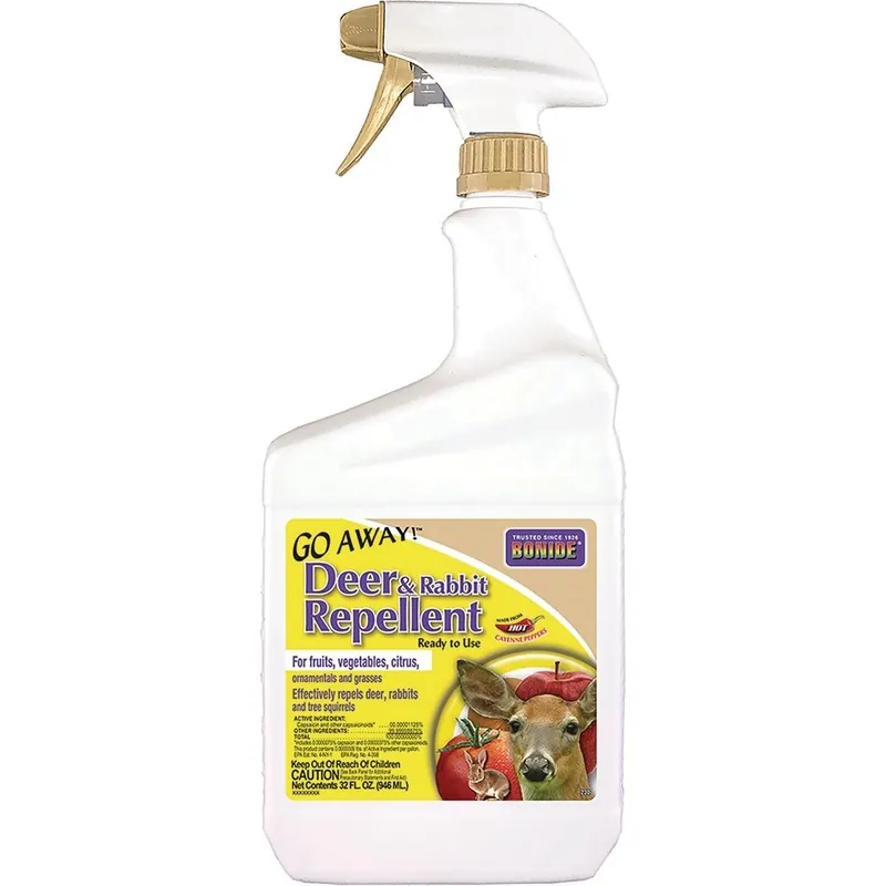 Bonide 2306 Go Away 32 Oz Ready To Use Deer Rabbit & Squirrel Repellent