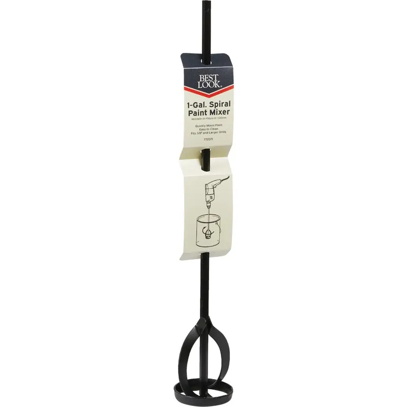 Best Look SM1-DIB 1 Gal. Steel Spiral Paint Mixer