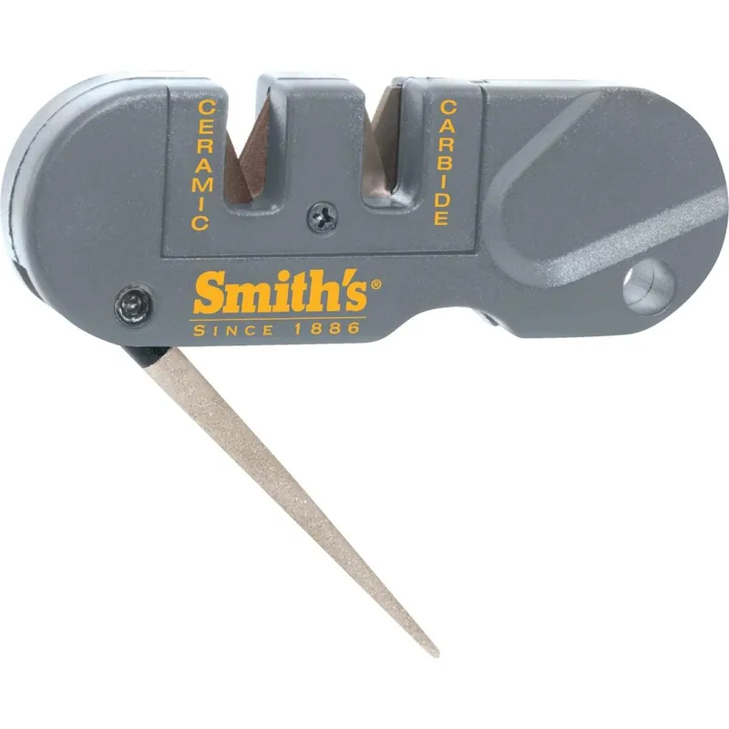 Smith's PP1 Pocket Pal Rod Carbide & Diamond Knife Sharpener