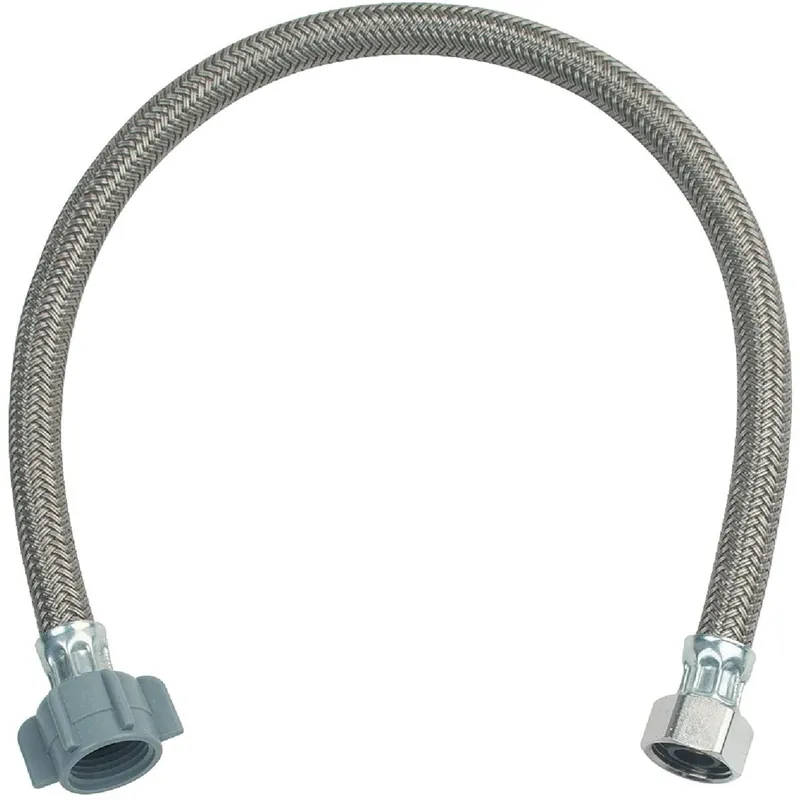 BrassCraft PSB846 Speedi Plumb PLUS 1/2 In. F X 1/2 In. F X 20 In. L Polymer Faucet Connector