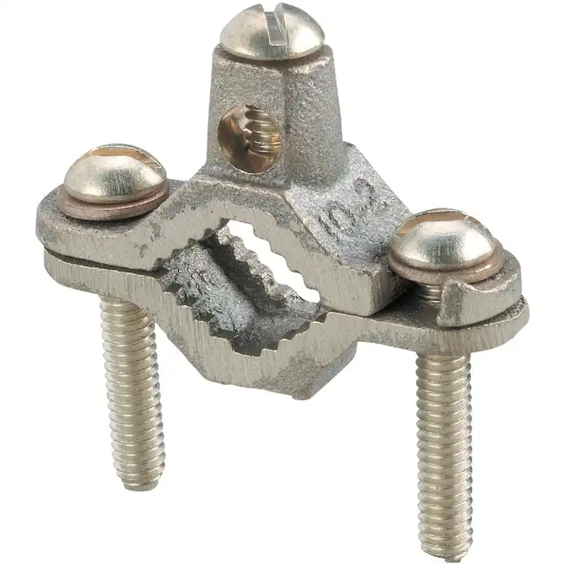 ABB L160DB1 Steel City 1/2 In. to 1 In. #10 to #2 AWG Set Screw Ground Clamp