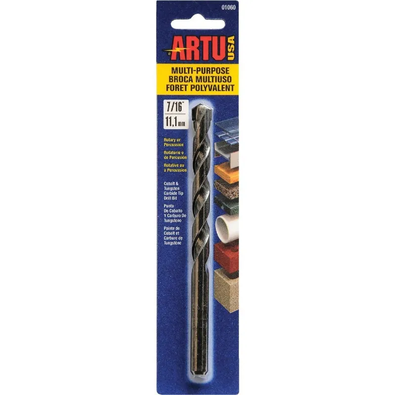 ARTU 01060 7/16 In. Cobalt General Purpose Drill Bit