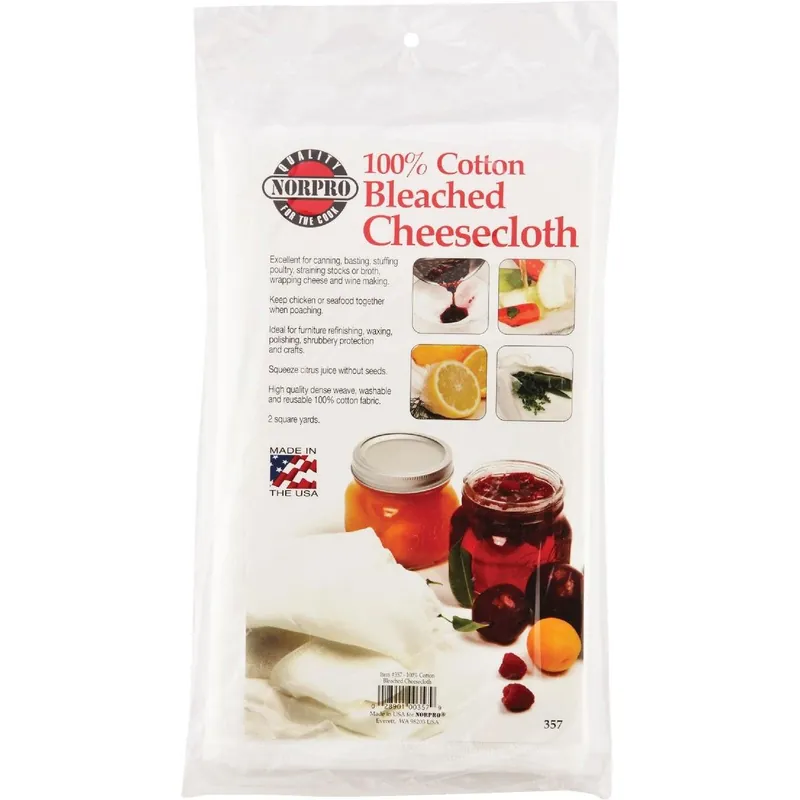 Norpro 357 Bleached Cheesecloth Each